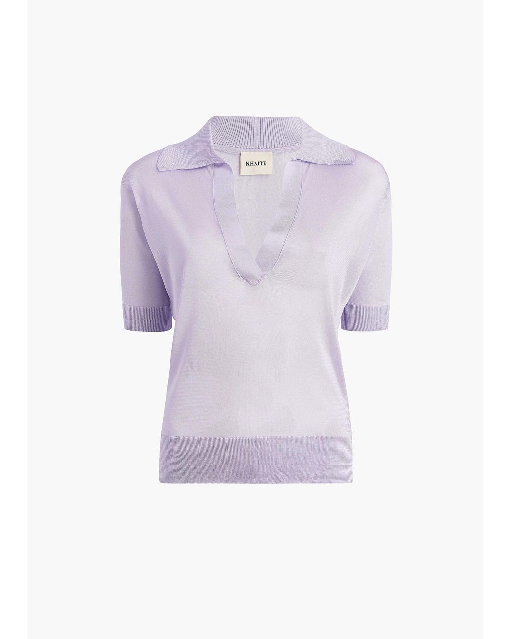 Khaite Purple Julita Top