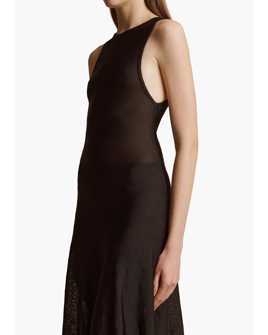 Khaite Black Hencil Dress
