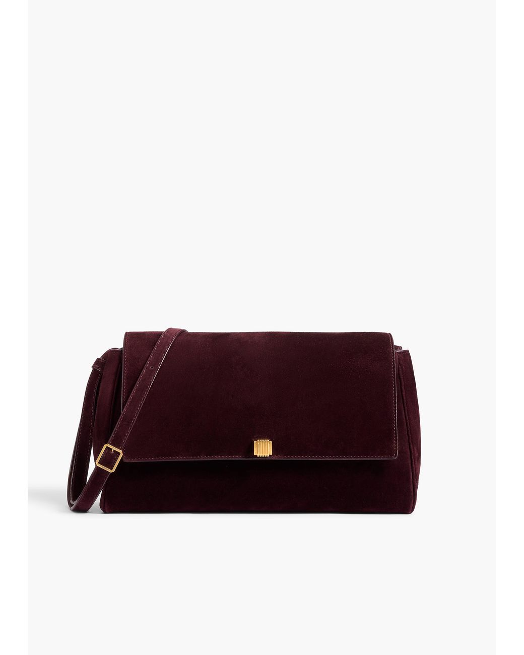 Khaite Purple Audrey Crossbody Bag