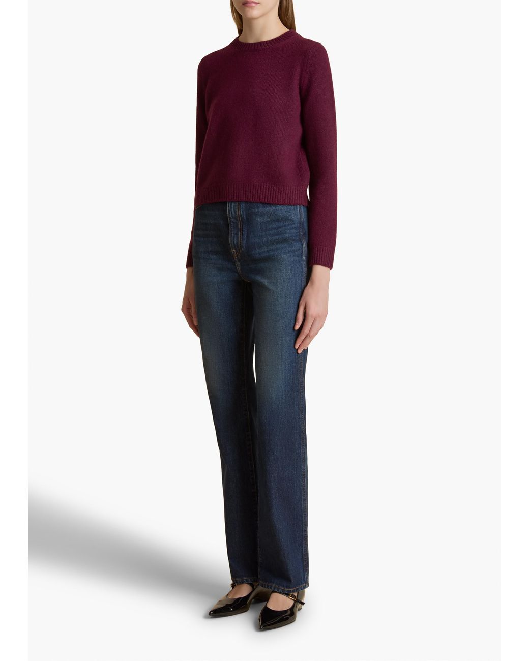 Khaite Purple Leta Sweater