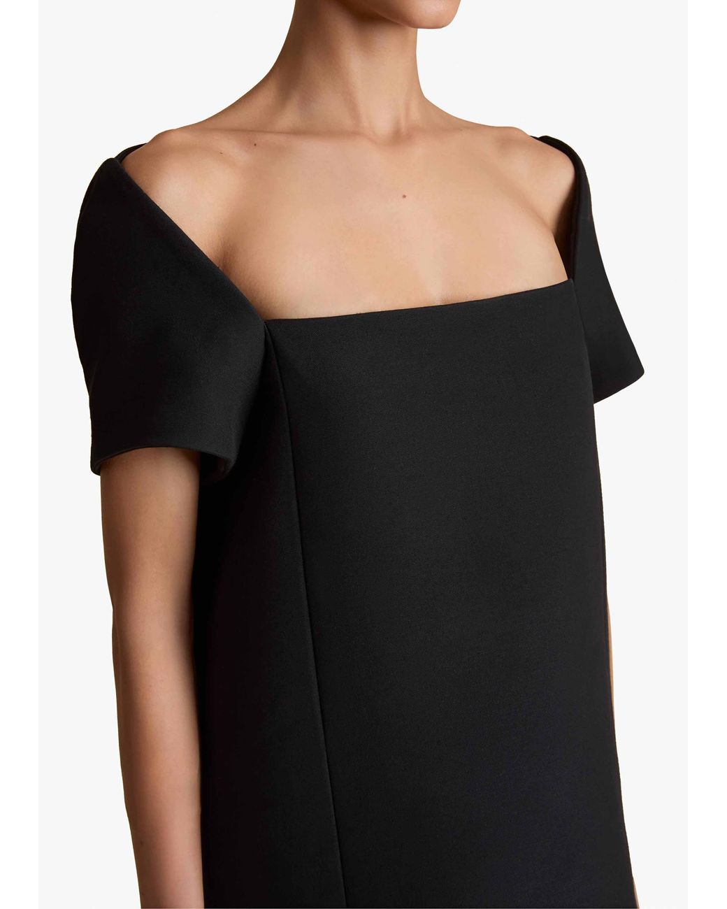 Khaite Black Benji Dress