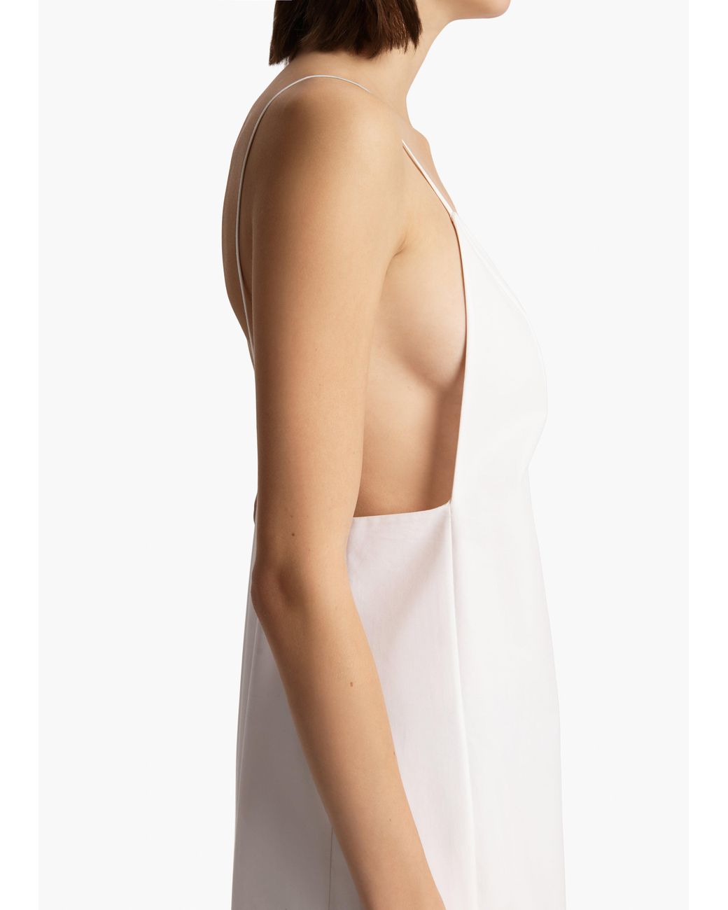 Khaite White Tulula Dress