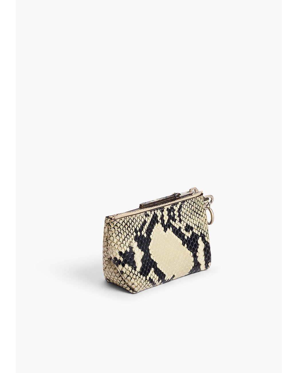 Khaite White Lina Keychain Pouch
