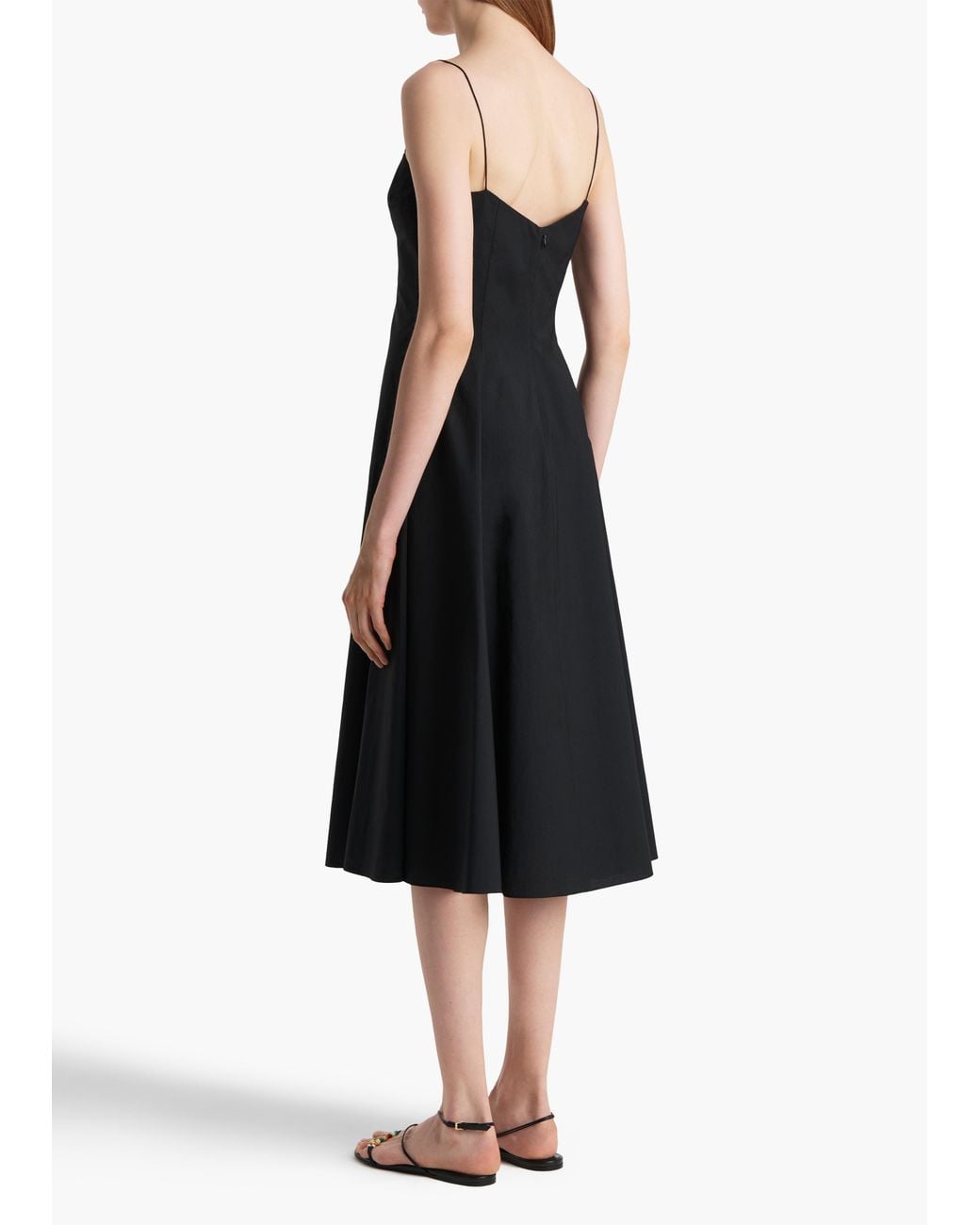 Khaite Black Isabella Dress