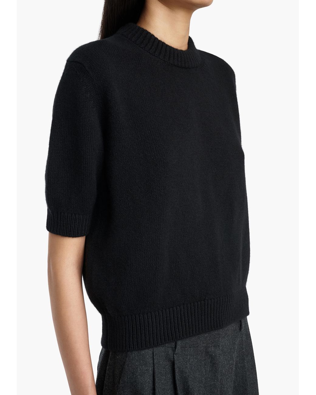 Khaite Black Davin Sweater