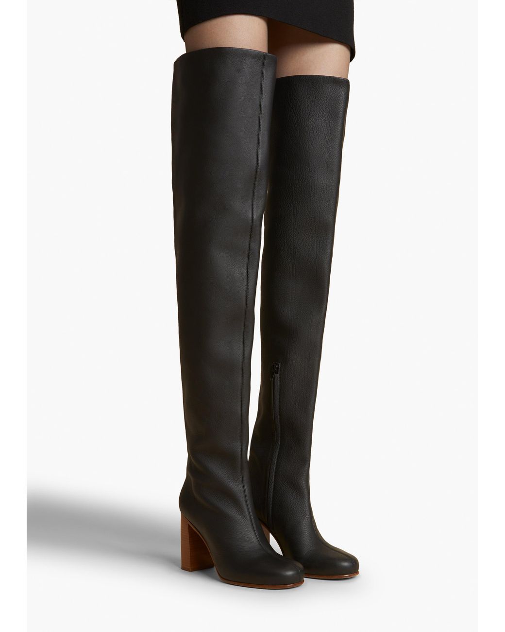 Khaite Black Willow Over-The-Knee Boot