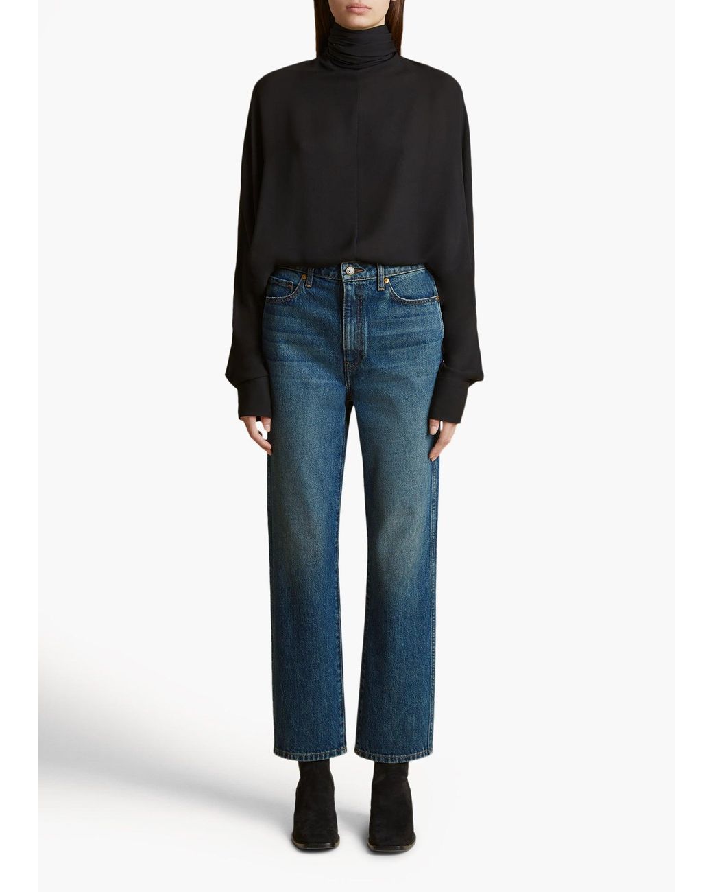 Khaite Blue Abigail Jean