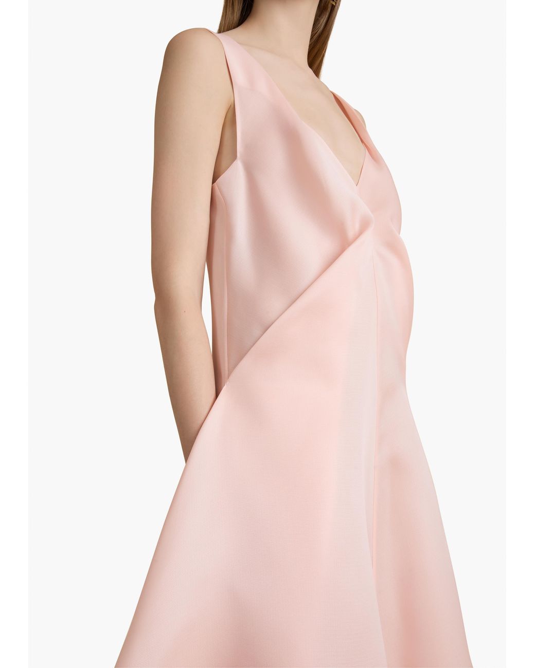 Khaite Pink Kenith Dress