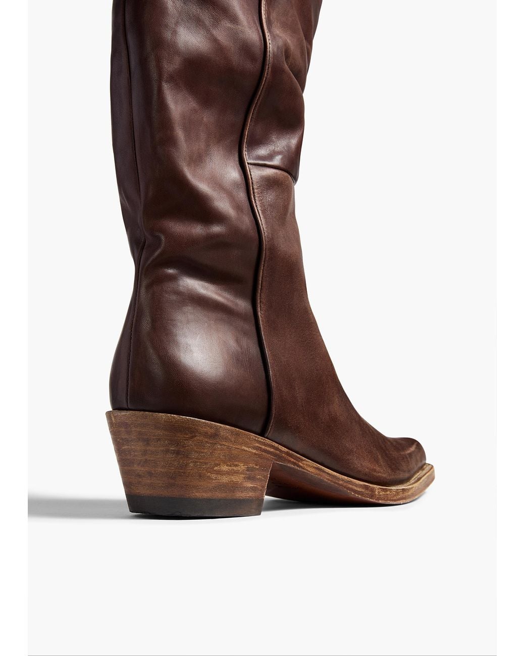 Khaite Brown Clive Boot