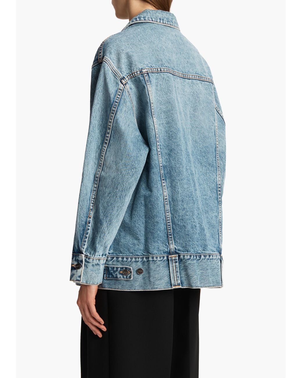 Khaite Blue Grizzo Jacket