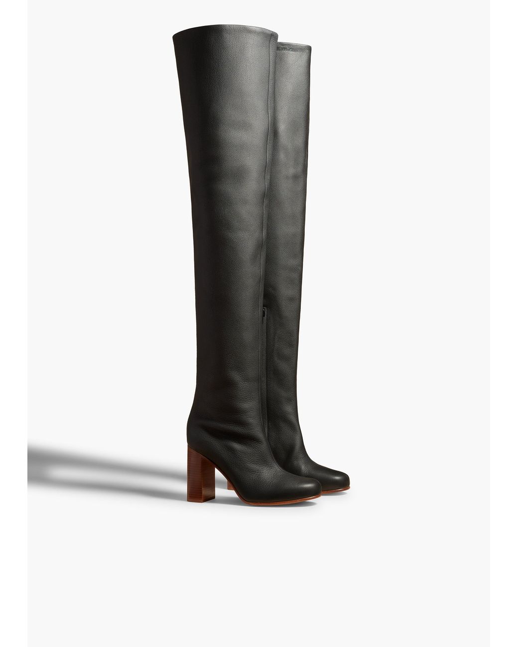 Khaite Black Willow Over-The-Knee Boot
