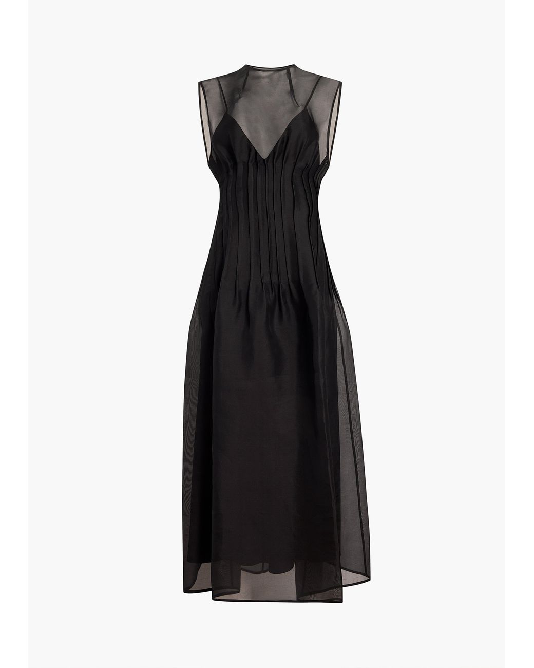 Khaite Black Wes Dress