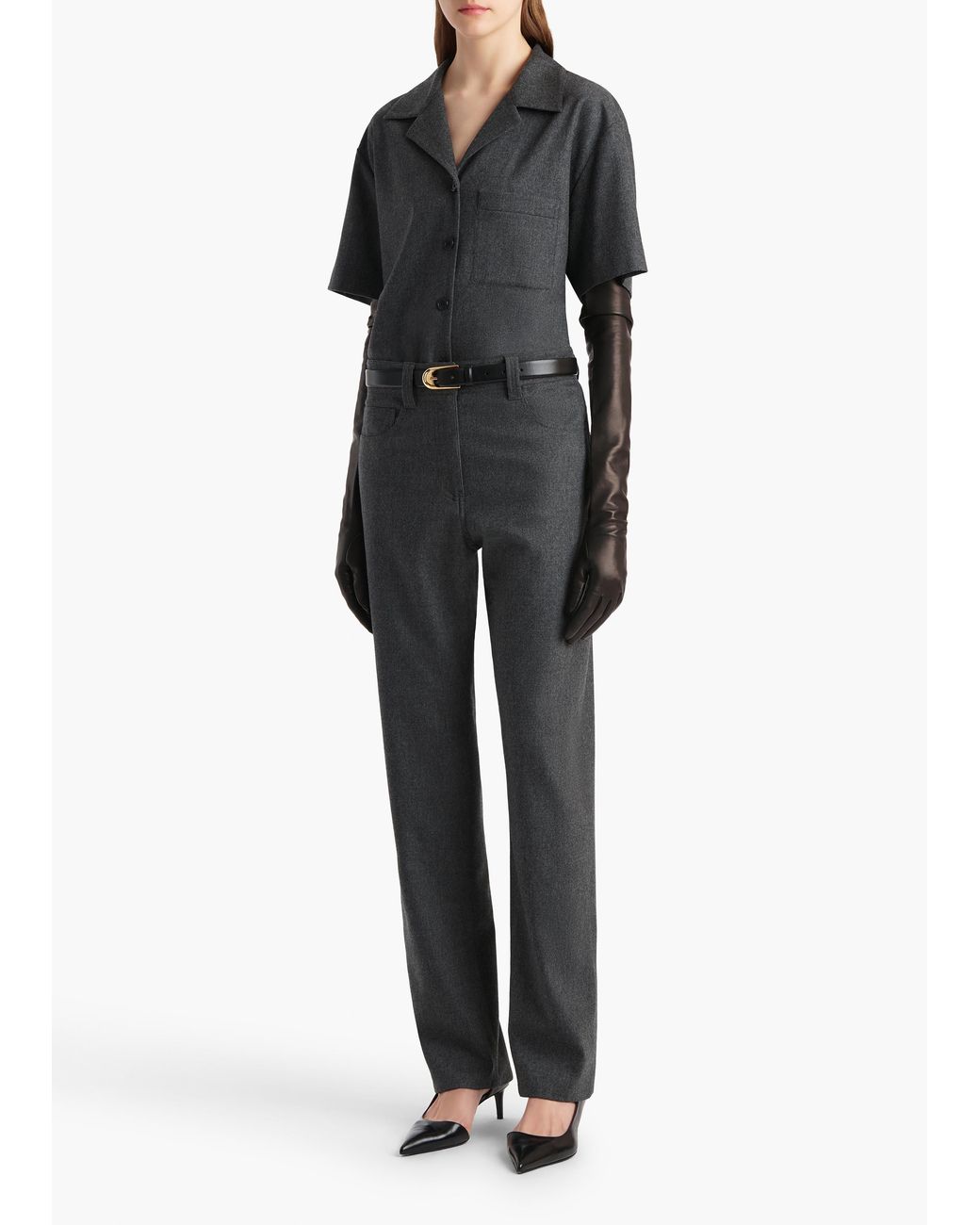 Khaite Gray Callum Pant