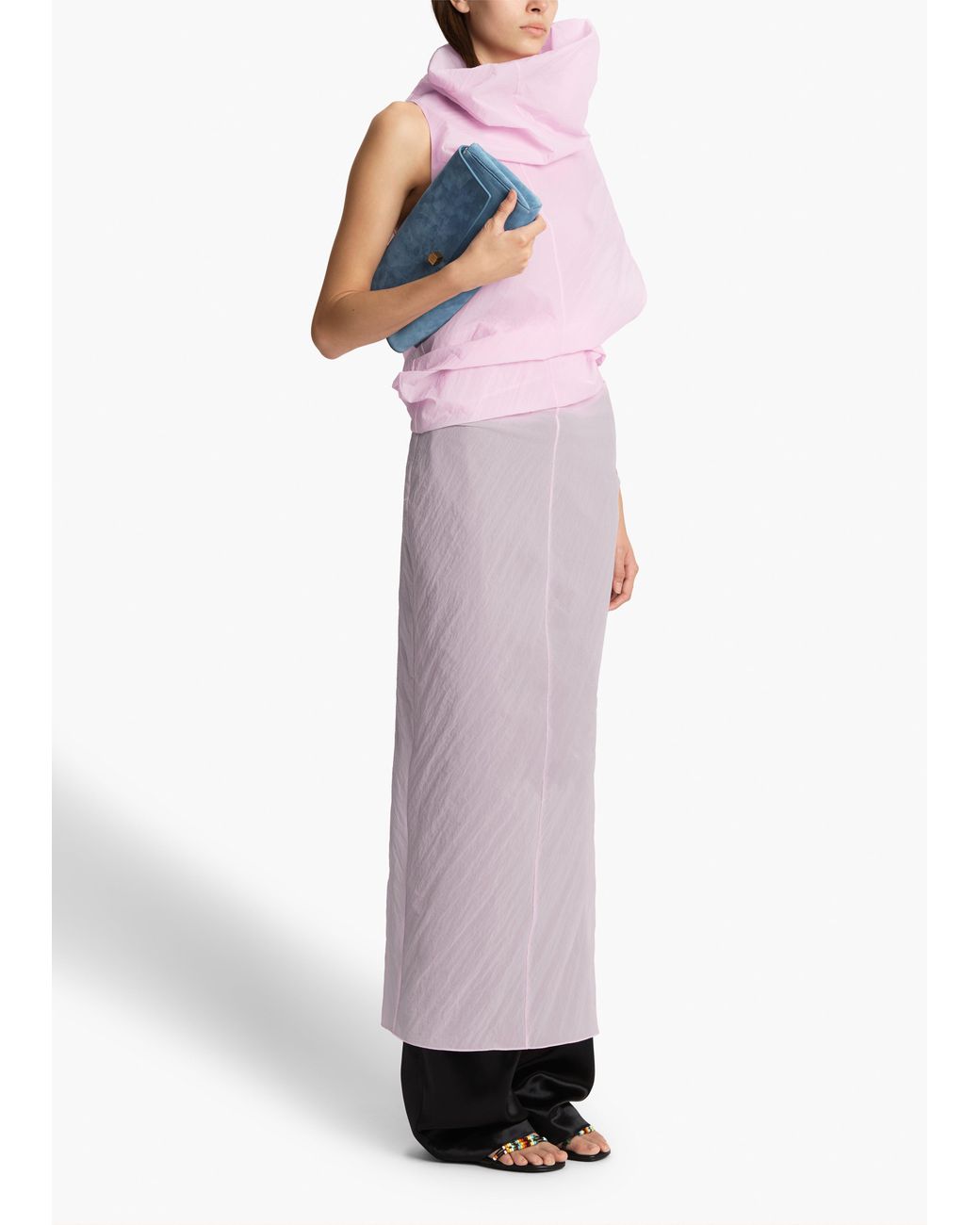 Khaite Pink Jeanty Dress