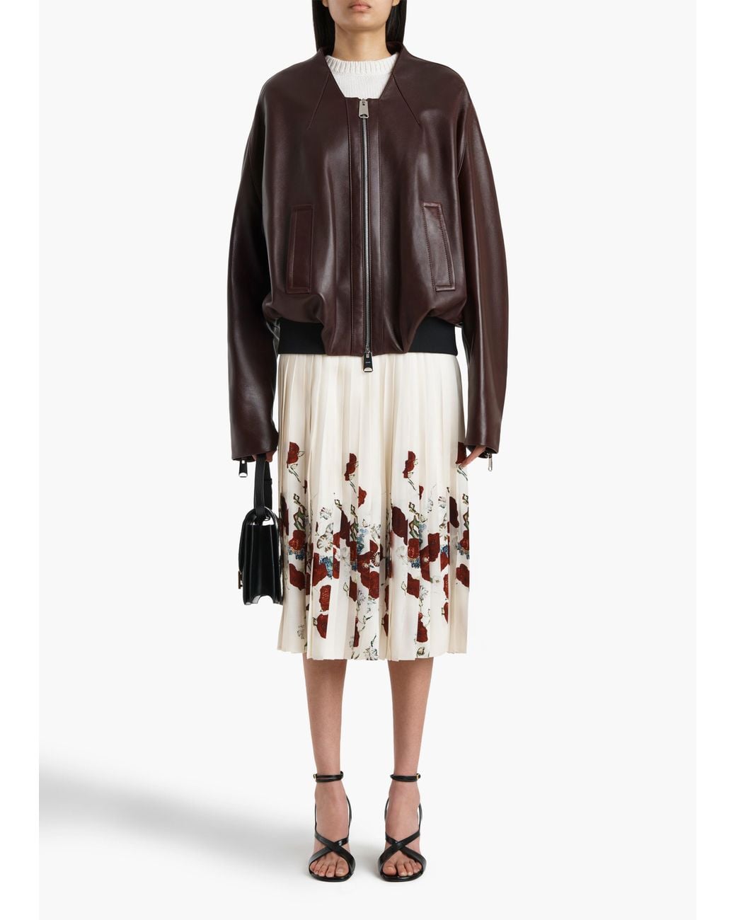 Khaite Brown Exclusive Hewit Jacket