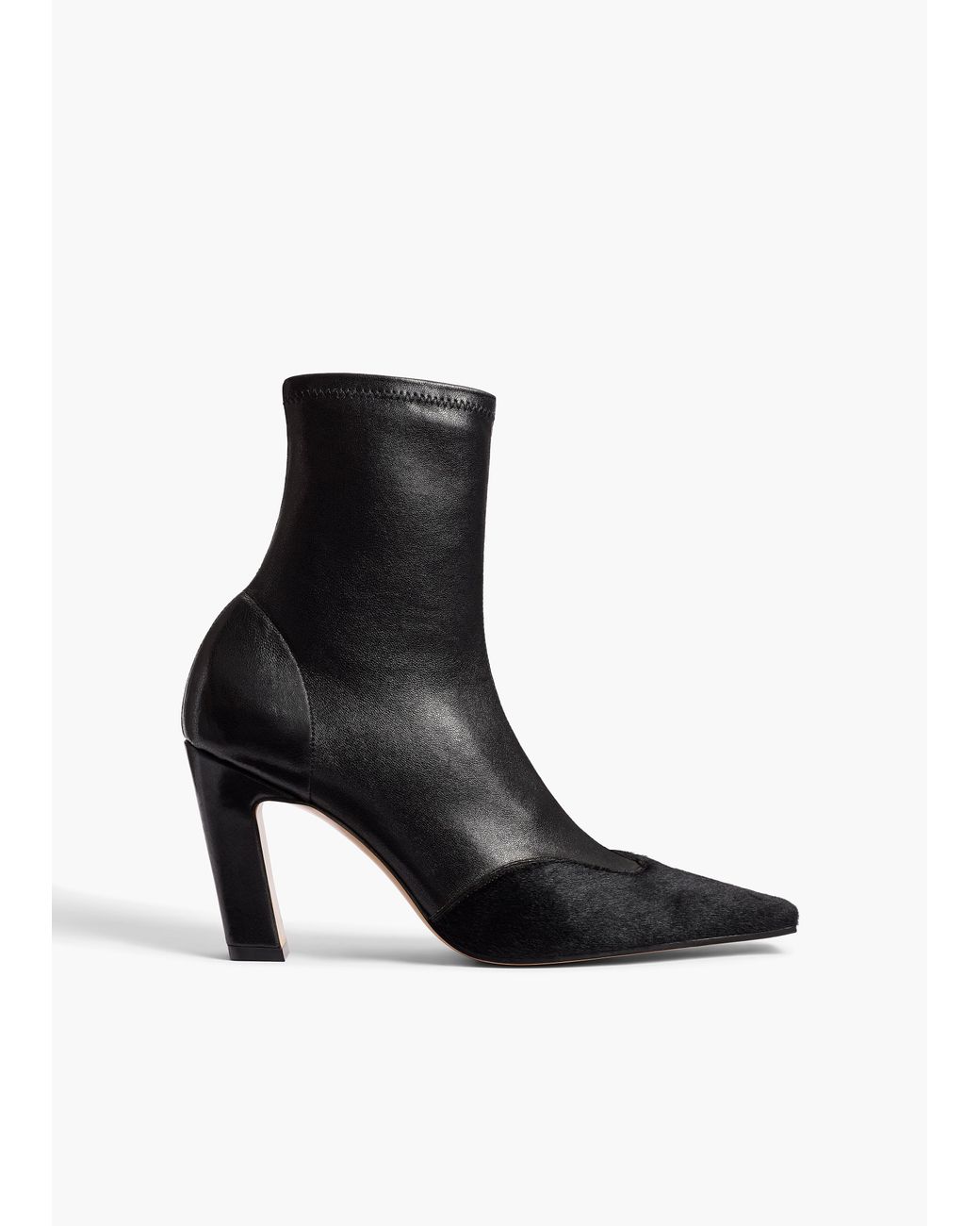 Khaite White Nevada Stretch High Boot