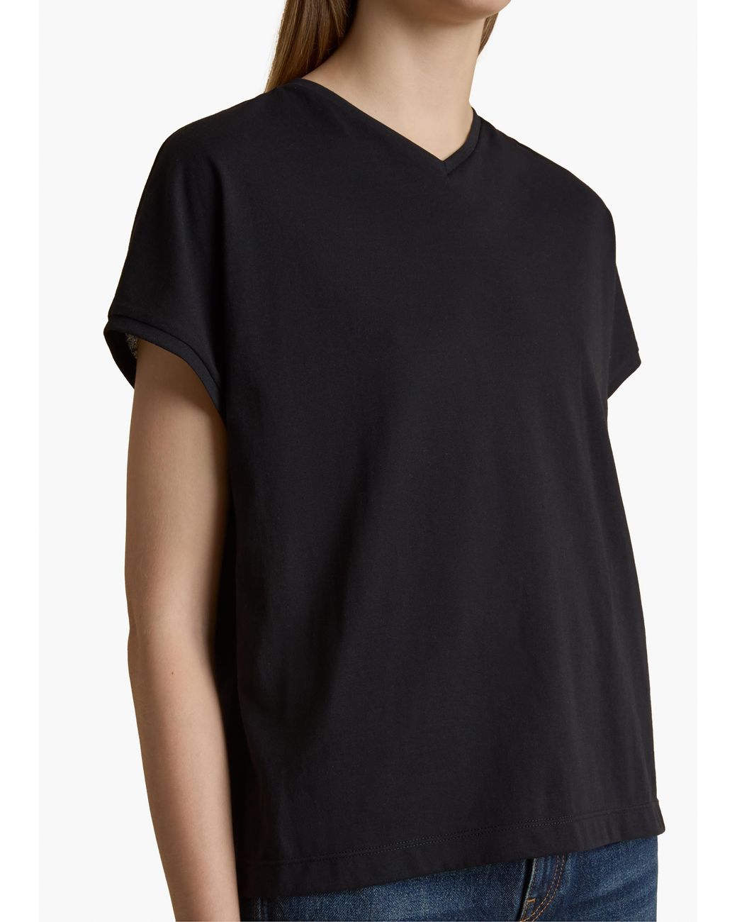 Khaite Black Devra Top