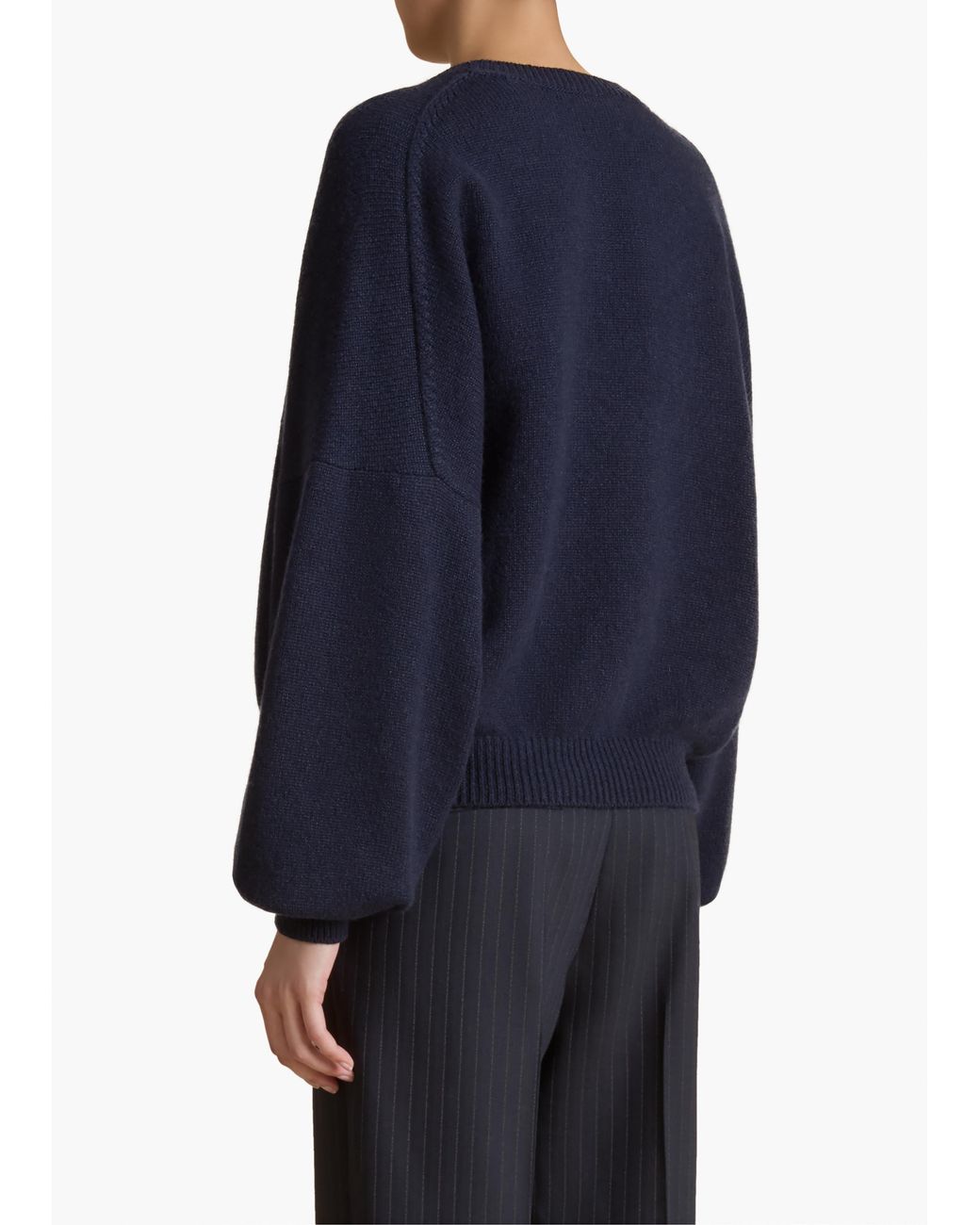 Khaite Blue Margaux Sweater