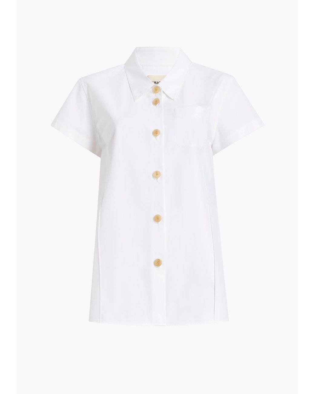 Khaite White Keefe Top