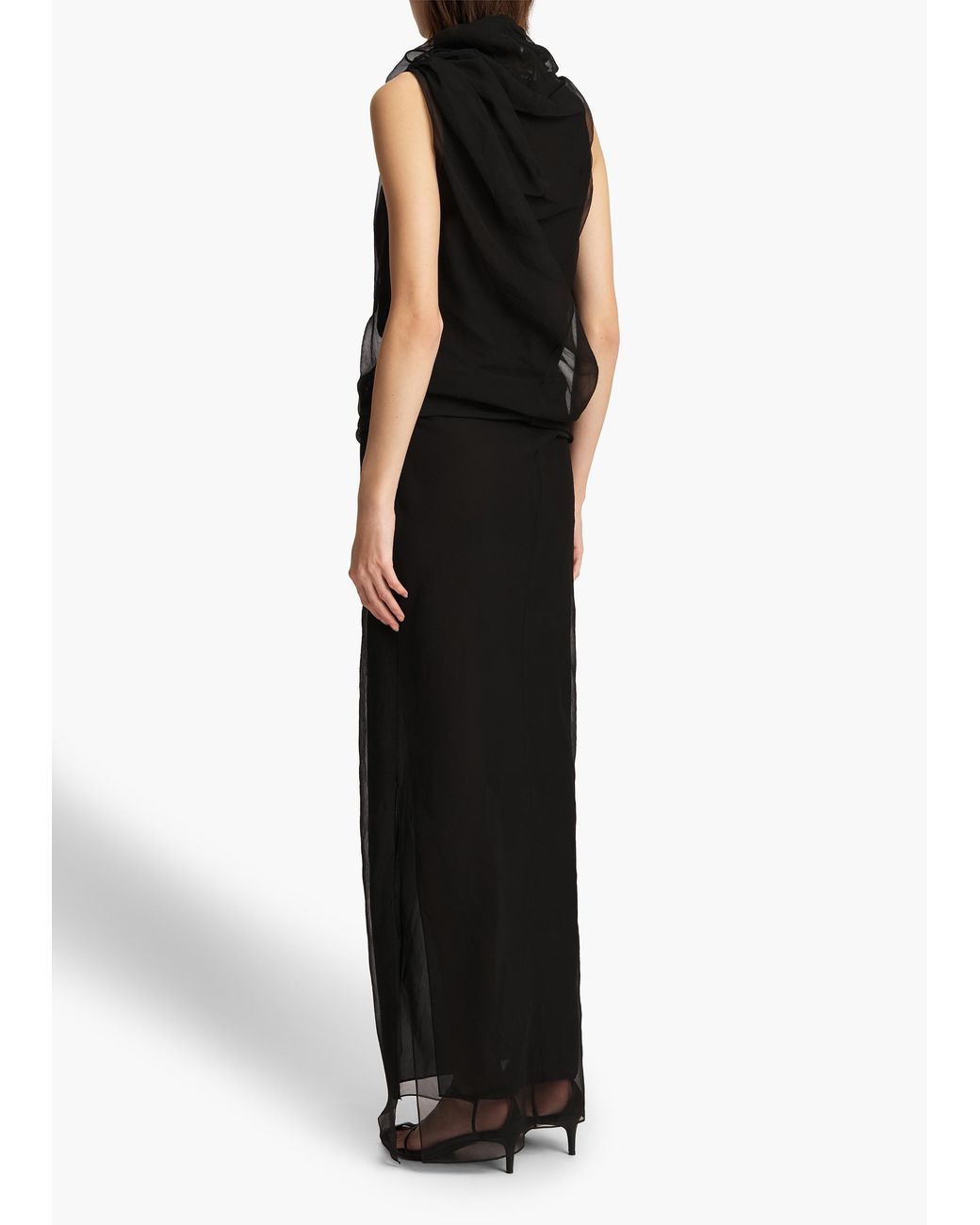 Khaite Black Jeanty Dress