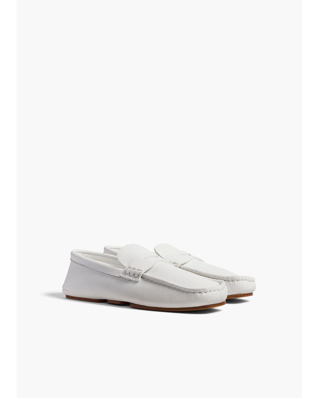Khaite White Billy Loafer