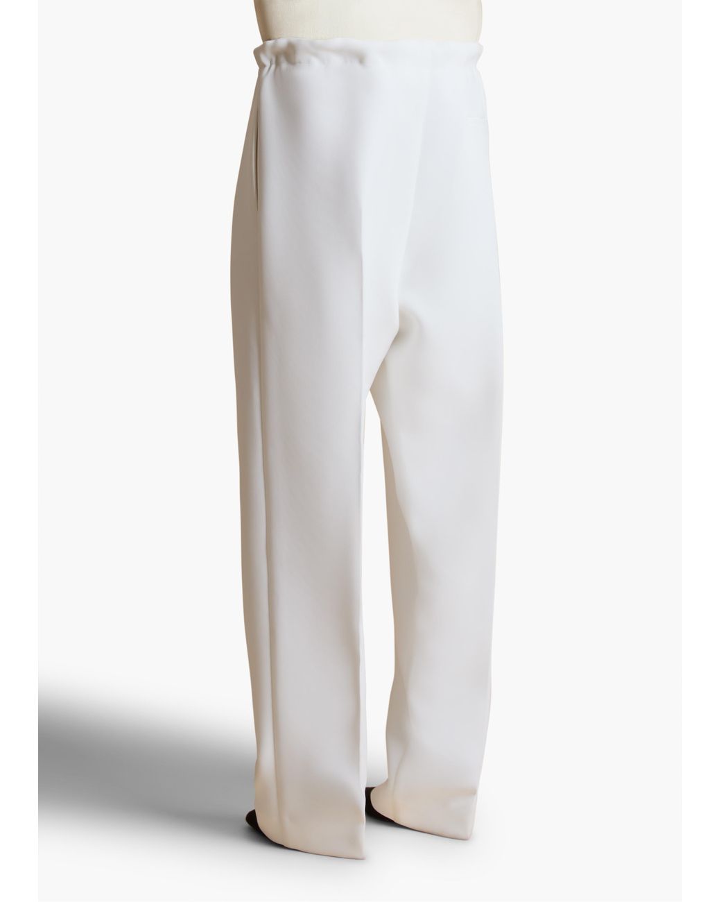 Khaite White Trenton Pant