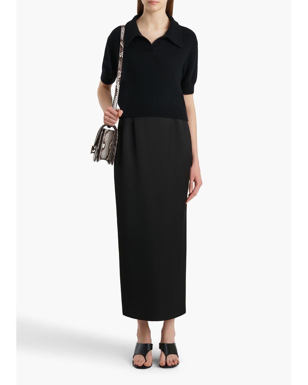 Khaite Black Leni Sweater
