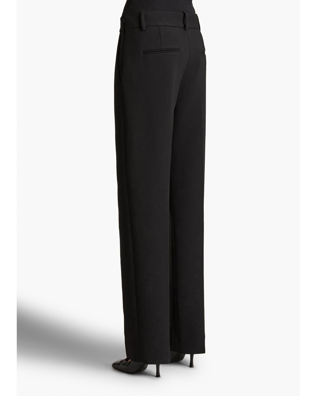 Khaite Black Cambie Pant