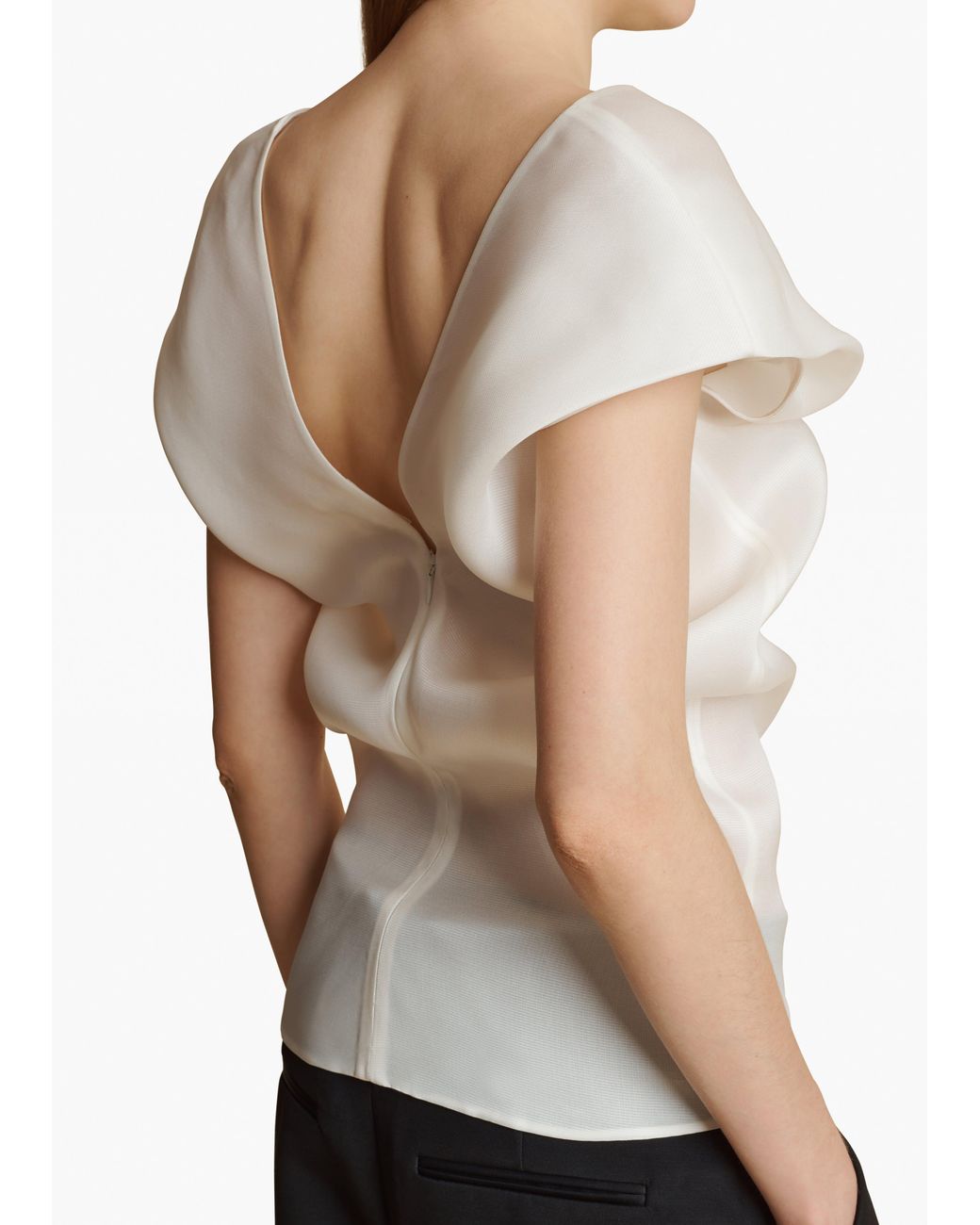 Khaite White Ami Top