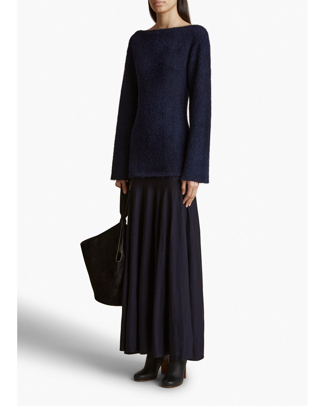 Khaite Blue Xenia Dress