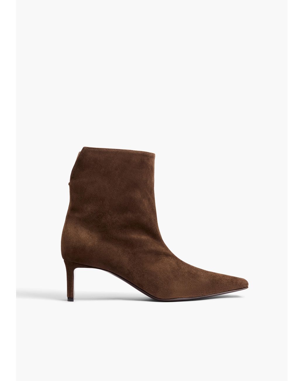 Khaite Brown Ona Ankle Boot