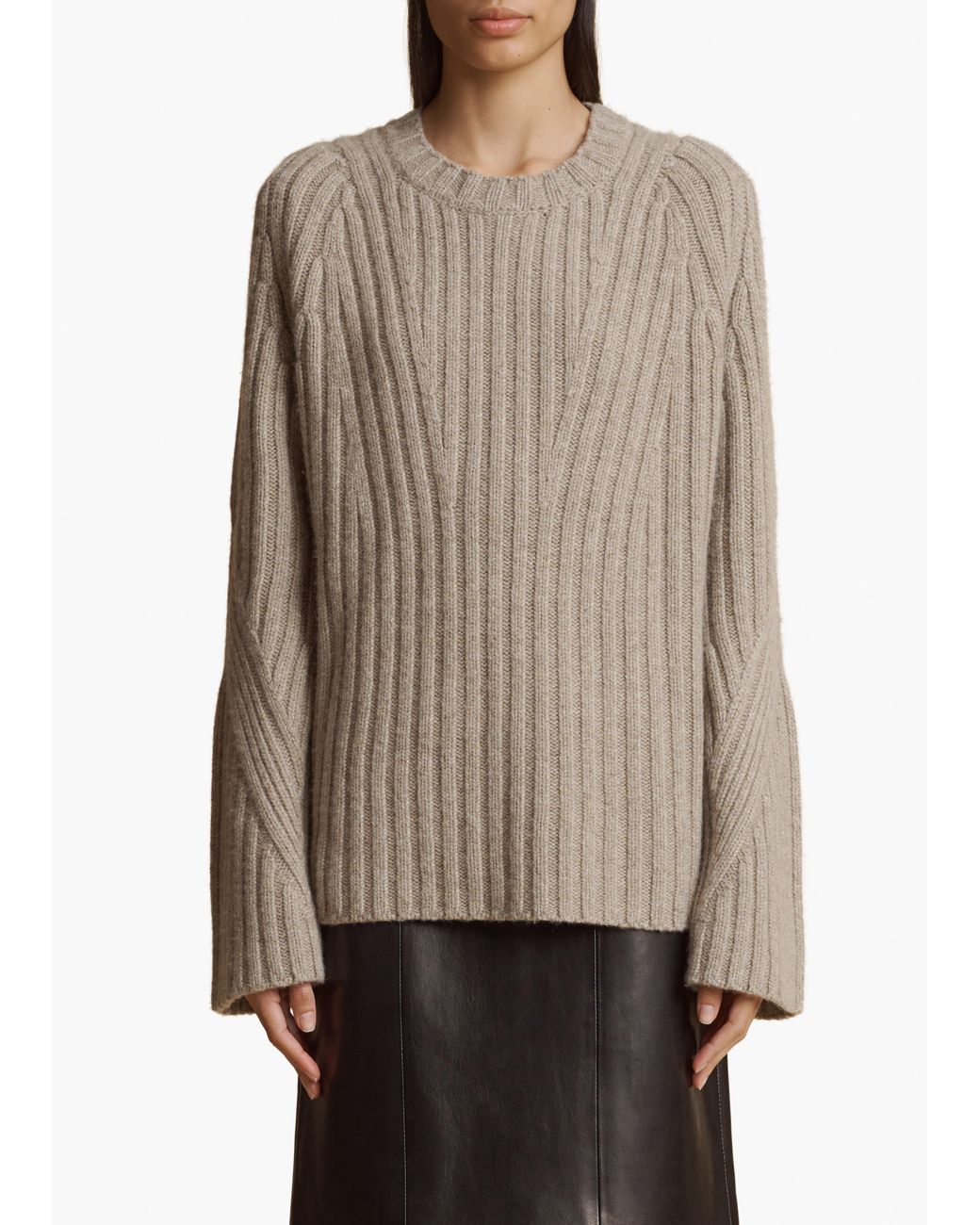 Khaite Natural Calvin Sweater