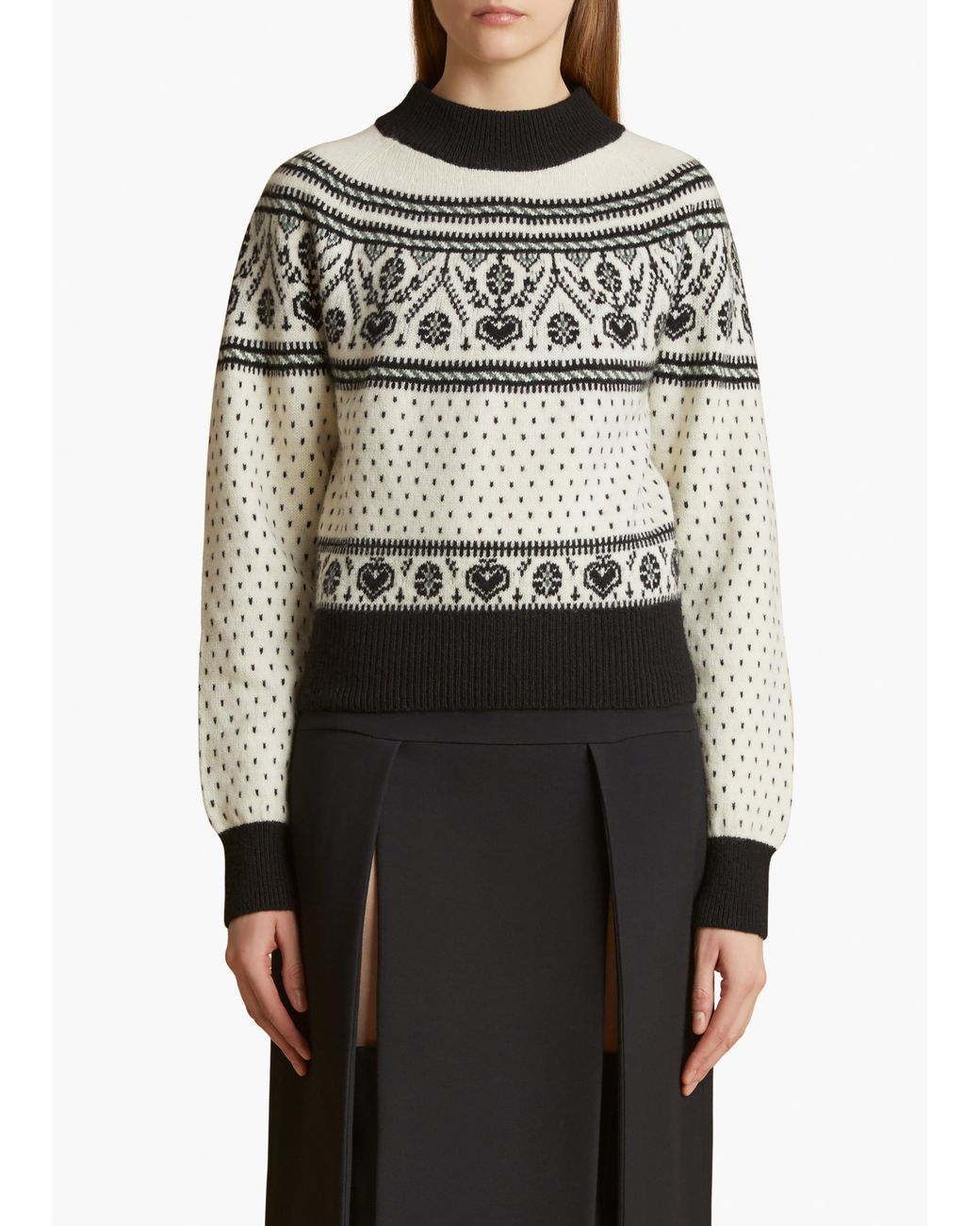 Khaite White Guy Sweater