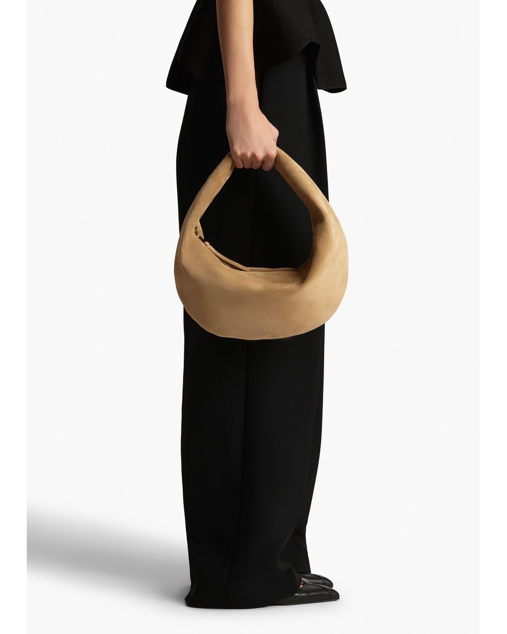 Khaite Metallic Medium Olivia Hobo