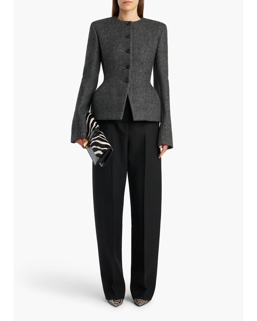 Khaite Black Enzi Jacket