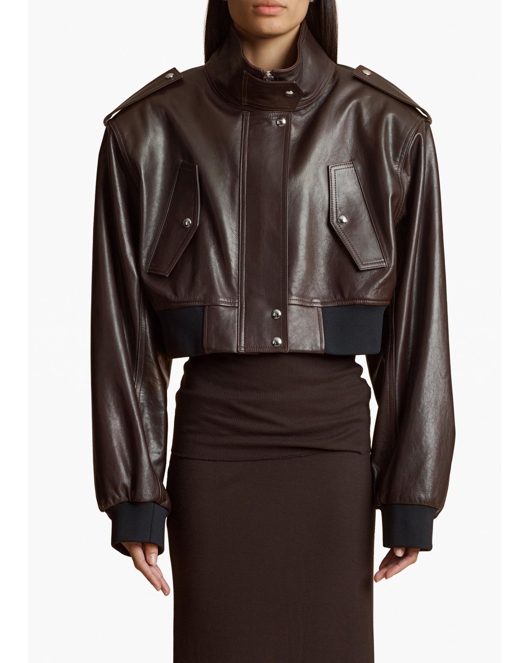 Khaite Black Kember Jacket