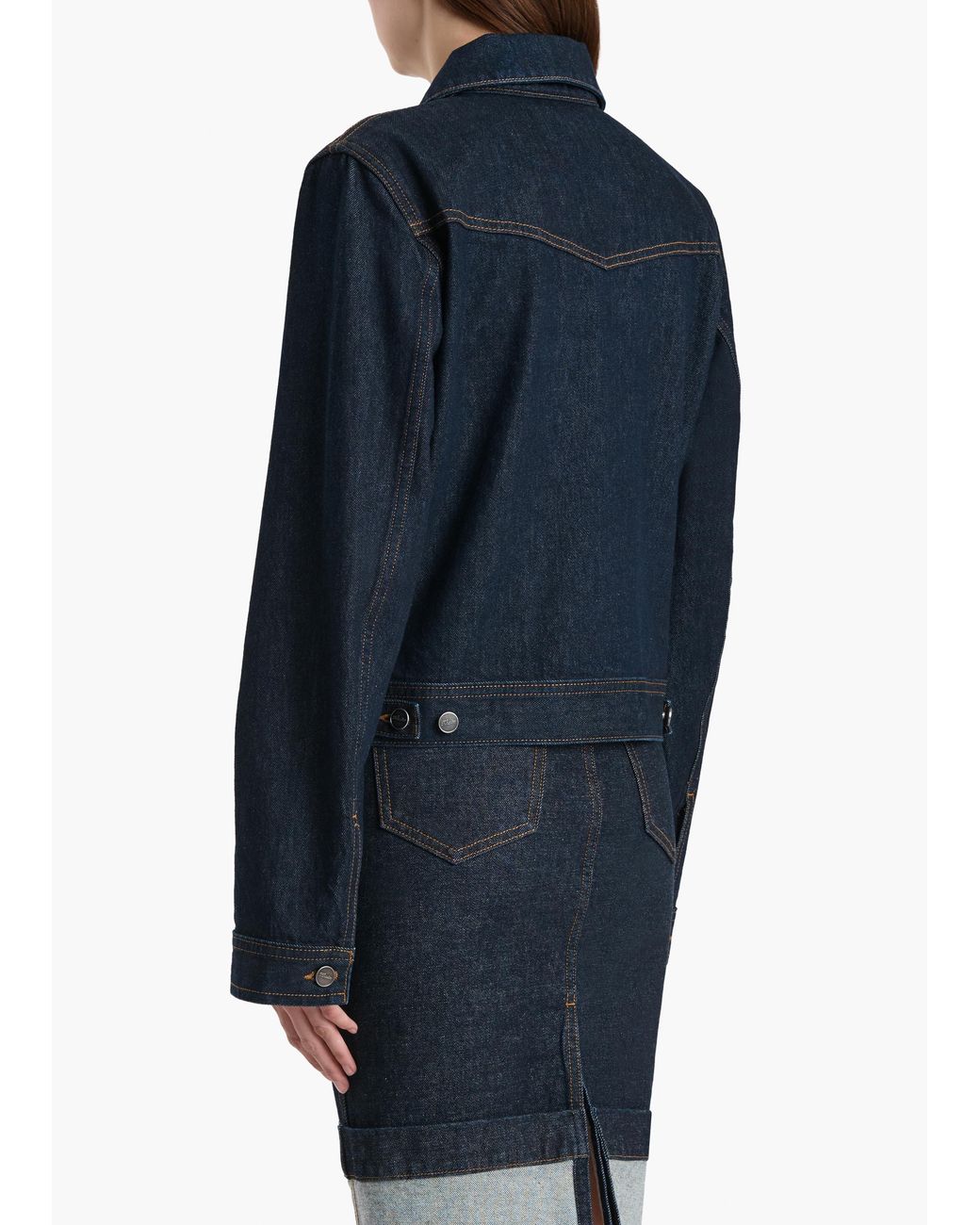 Khaite Blue Augustine Jacket