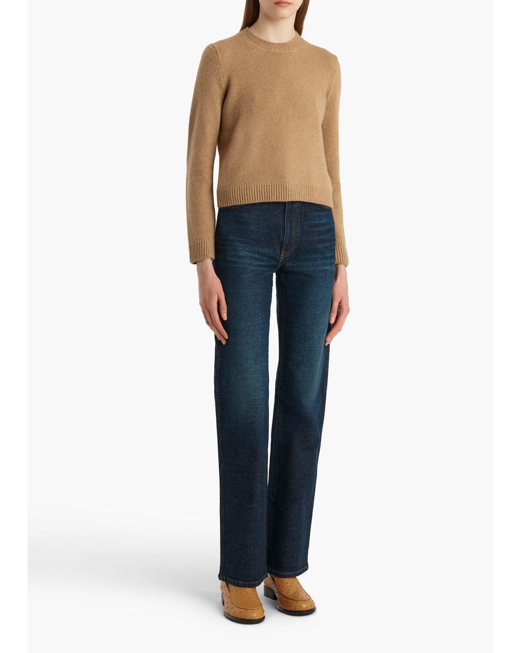 Khaite White Leta Sweater
