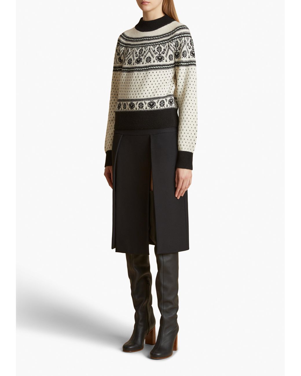 Khaite White Guy Sweater