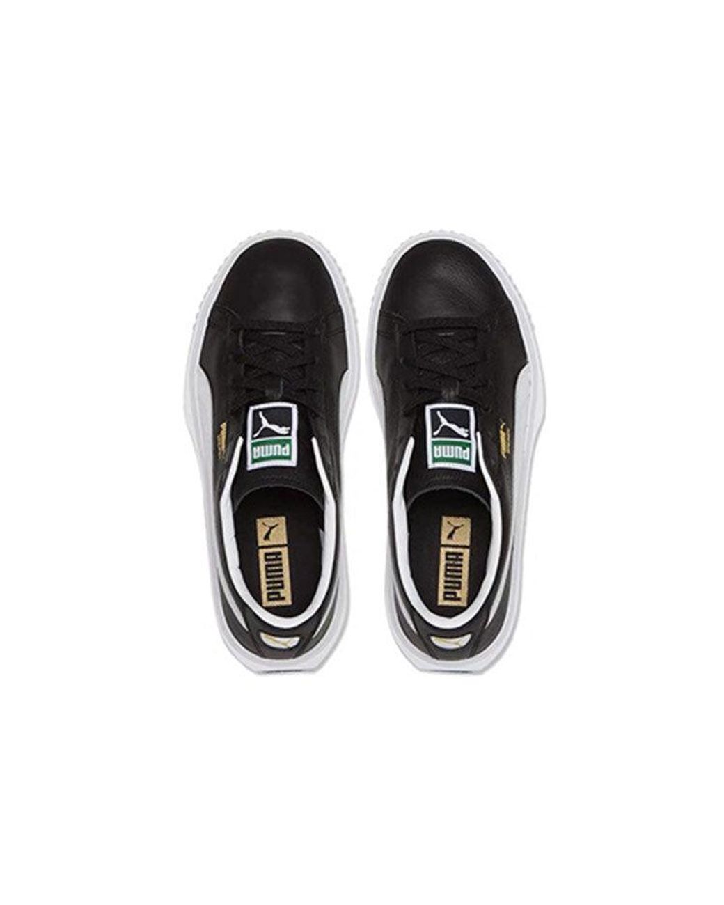 PUMA White Breaker Lthr for men