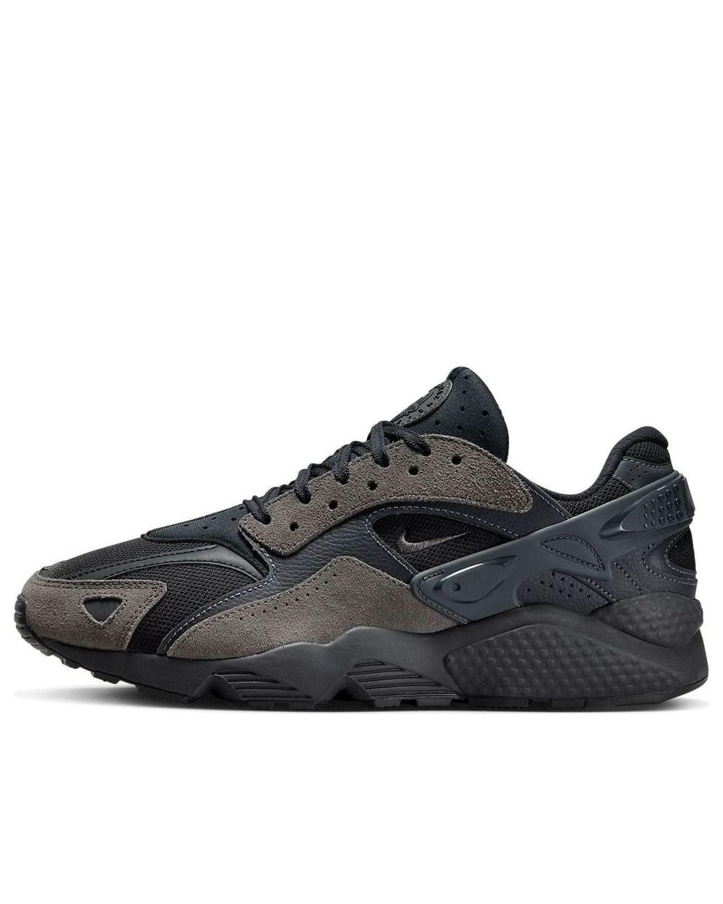 Nike Black Air Huarache Runner 'Medium Ash Anthracite' for men