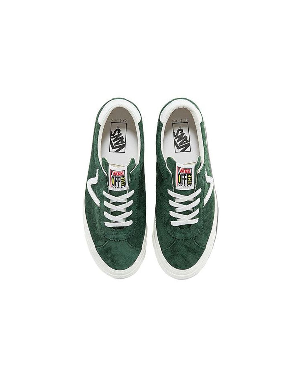 Vans Green Og Epoch Lx 'Pig Suede for men