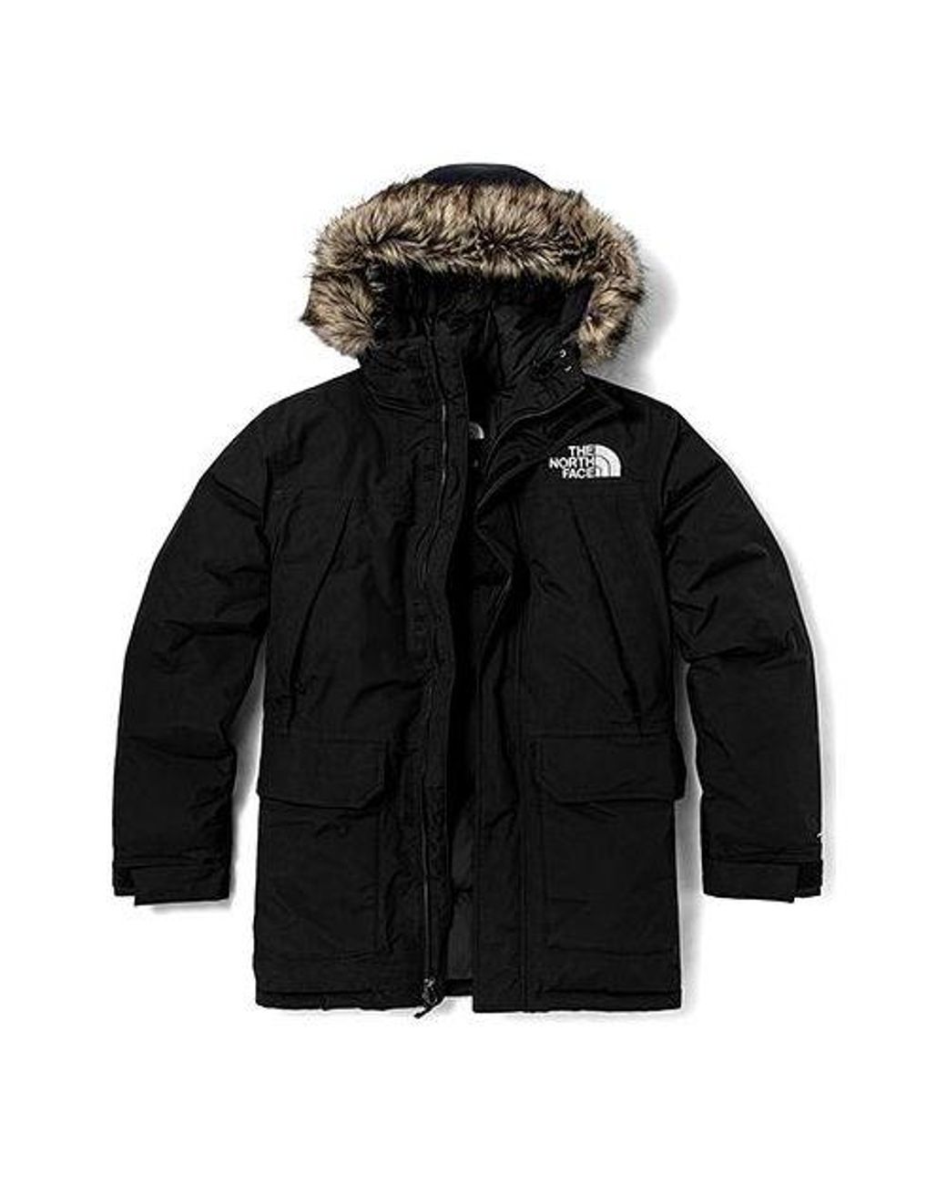 The North Face Black Mcmurdo Parka Coat for men