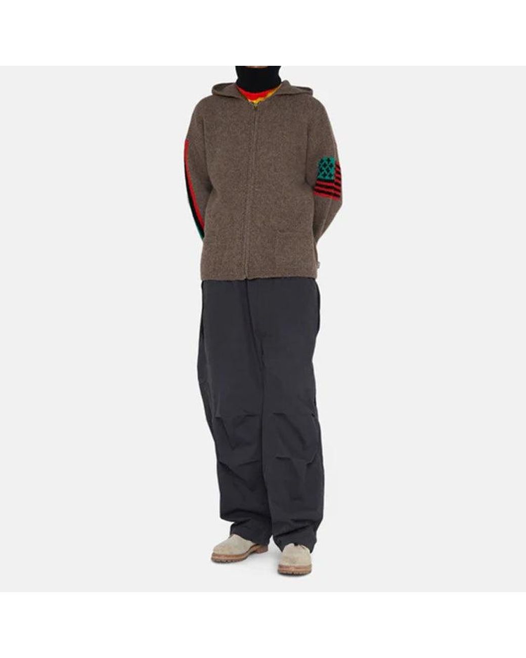 Stussy Brown X Denim Tears Sweater for men