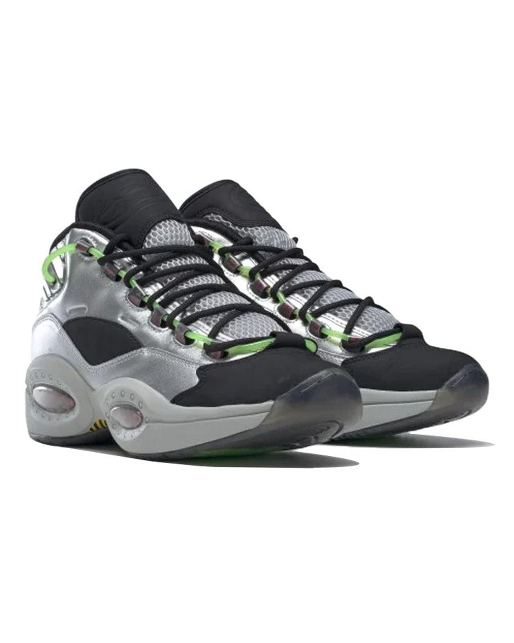 Reebok Gray Illumination's Minions X Question Mid 'Gru's Lab' for men