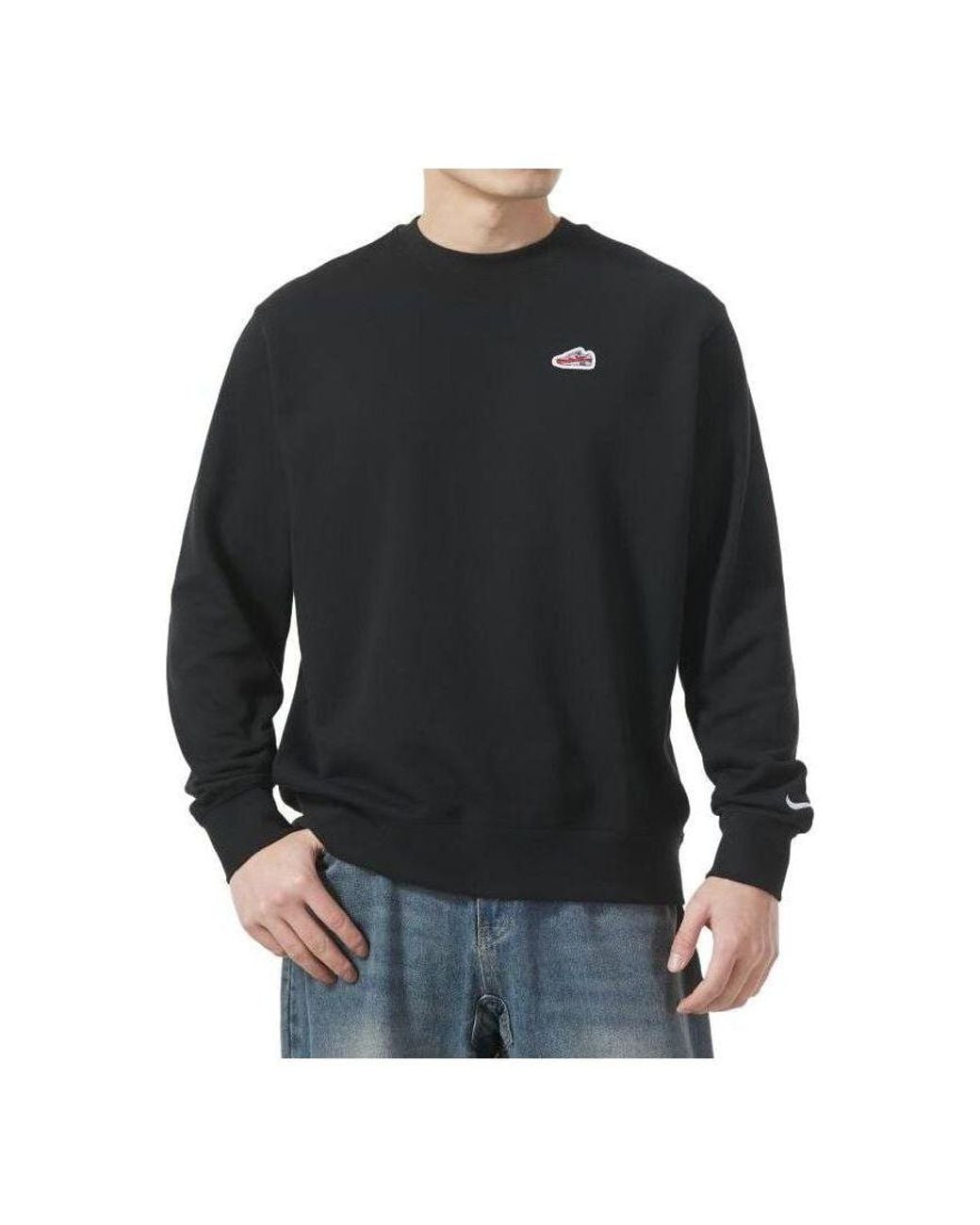 nike french terry crew sweatshirt