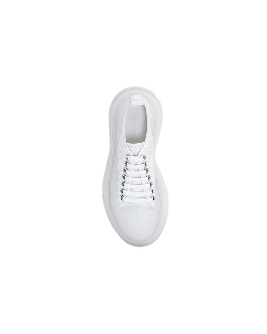McQueen White (Wmns) Tread Slick Lace Up Transparent'