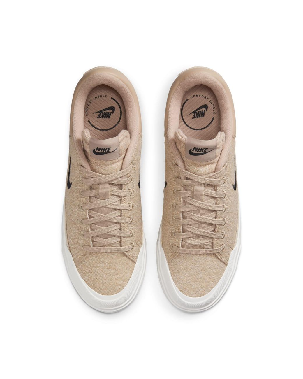 Nike Natural (Wmns) Court Legacy Lift 'Hemp Sail'