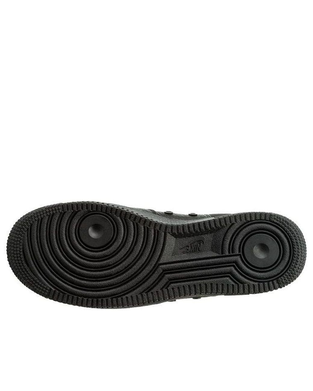 Nike Black Sf Air Force 1 Mid Shoe for men