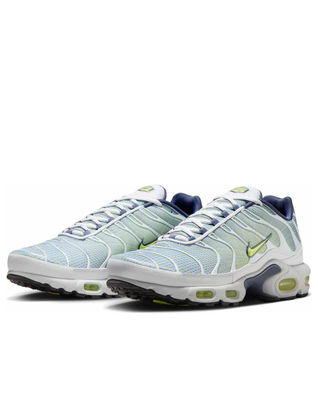 Nike Blue Air Max Plus 'Pebble Lime' for men
